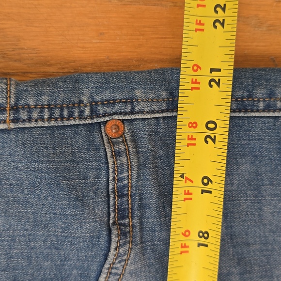 GLORIA VANDERBILT WOMEN'S PLUS SIZE BLUE SLIP-ON JEANS SIZE 18W - Picture 12 of 15